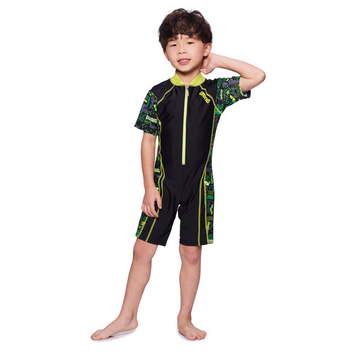 Arena Junior Swimsuit-AUV23310-BKGN